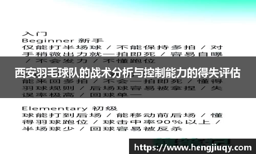 西安羽毛球队的战术分析与控制能力的得失评估